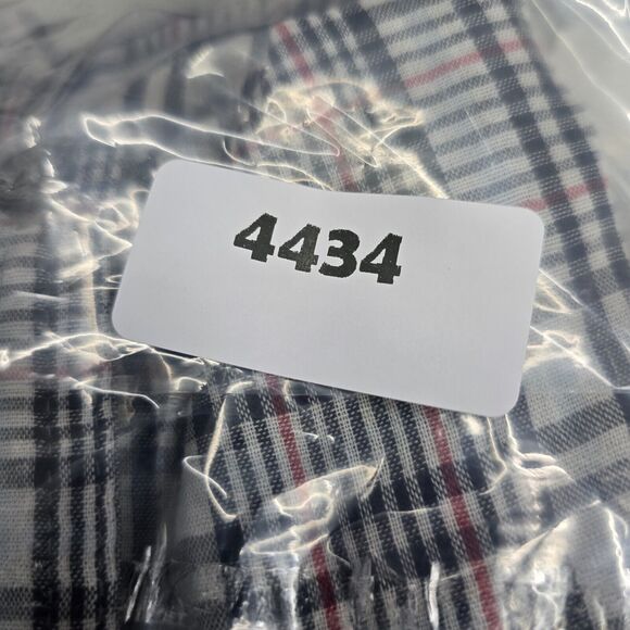 CARBON2COBALT Shirt Men's Gray Plaid Check Button Up Shirt Size M - Picture 10 of 10